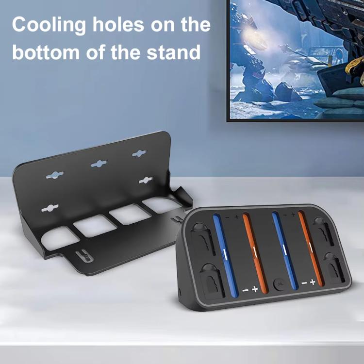 For Nintendo Switch 2 JoyCon Wall-Mounted Charging Dock with RGB Lighting - Charger & Power by buy2fix | Online Shopping UK | buy2fix