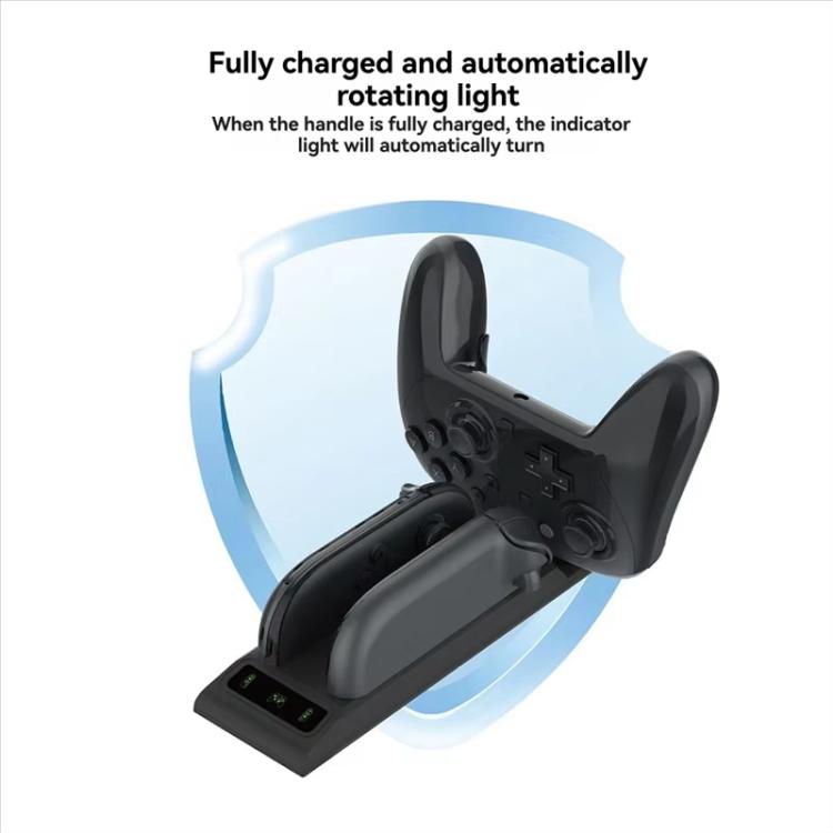 For Nintendo Switch 2 Pro & Joy-Con Controllers 3-in-1 Charging Dock with LED Indicators - Charger & Power by buy2fix | Online Shopping UK | buy2fix