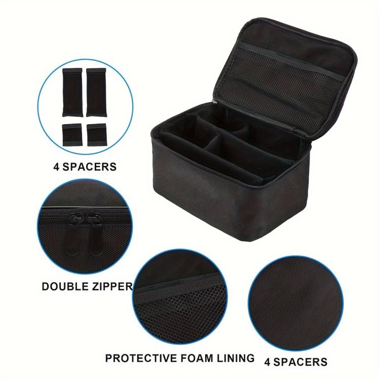 For Nintendo Switch 2 Game Consol Storage Bag Shockproof Pressure-resistant Digital Handbag(Black) - Bags by buy2fix | Online Shopping UK | buy2fix