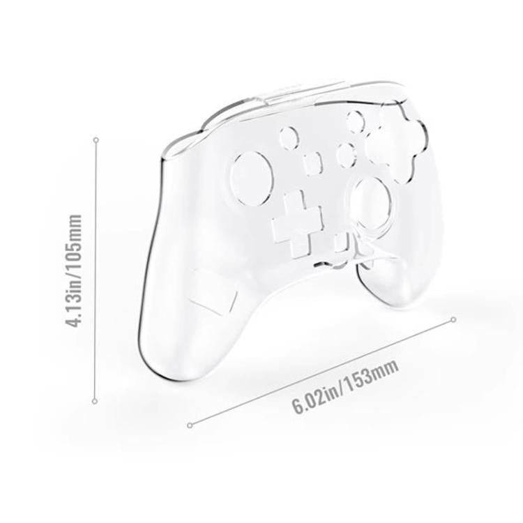 For Nintendo Switch 2 Pro Handle PC Protective Case(Transparent) - Cases by buy2fix | Online Shopping UK | buy2fix