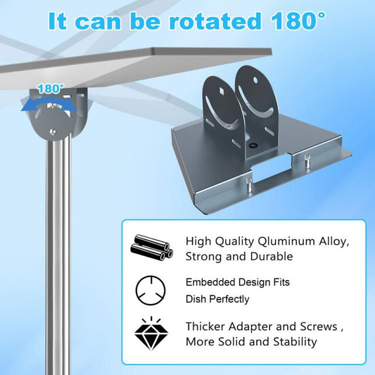 For Starlink V4 / Gen 3 Outdoor Bracket With Ground Plug Adapter - Lan Cable and Tools by buy2fix | Online Shopping UK | buy2fix