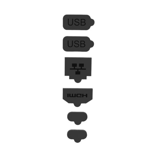 For Nintendo Switch 2 IPega 6-In-1 Precision Dust Plugs Set Multi-Port Protection Kit - Others by ipega | Online Shopping UK | buy2fix