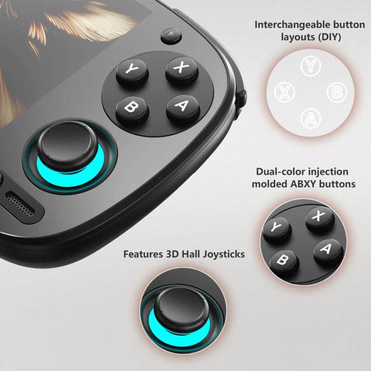 Retroid Pocket RP5 5.5 Inch OLED Touch Screen Handheld Game Console, Size: With 128G TF Card(White) - Pocket Console by Retroid Pocket | Online Shopping UK | buy2fix