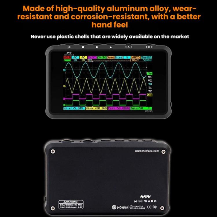 Mini Handheld Digital Storage Four-channel Automobile Maintenance Oscilloscope(DS213) - Other Tester Tool by buy2fix | Online Shopping UK | buy2fix