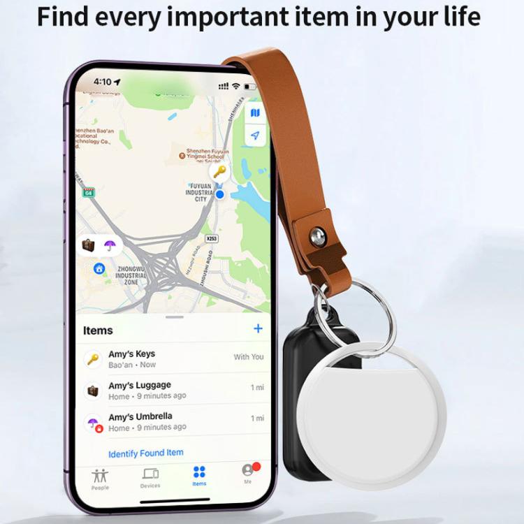 For Apple Bluetooth Pet Tracking Smart Anti-lost Locator(Pink) - Personal Tracker by buy2fix | Online Shopping UK | buy2fix