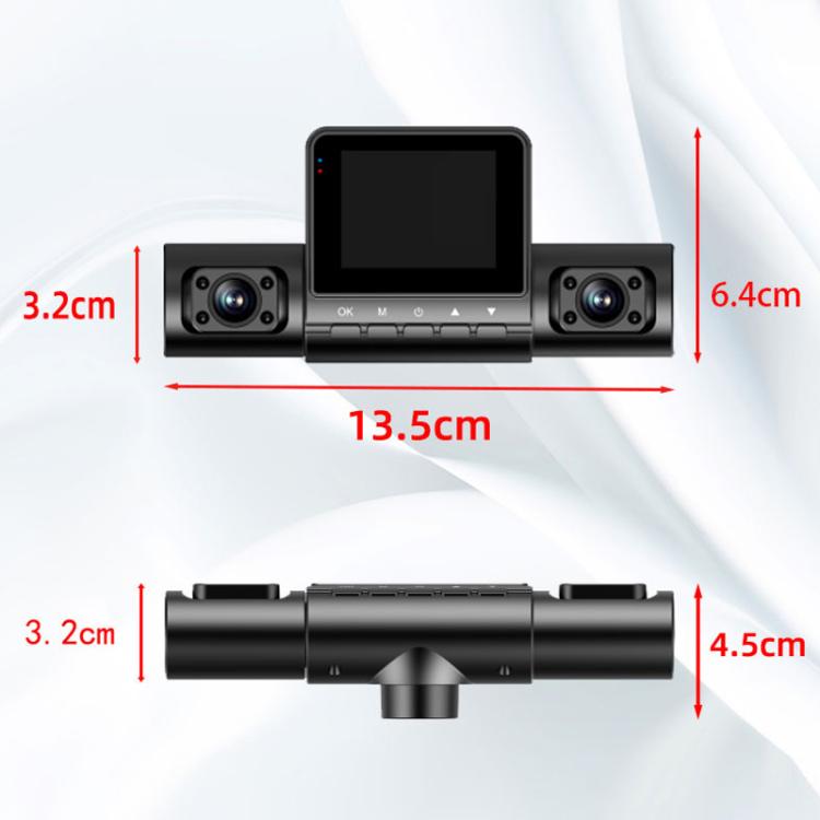 High-Definition 1080P Infrared Night Cision Parking Monitoring Driving Recorder, Specification: 4 Lenses - Car DVRs by buy2fix | Online Shopping UK | buy2fix