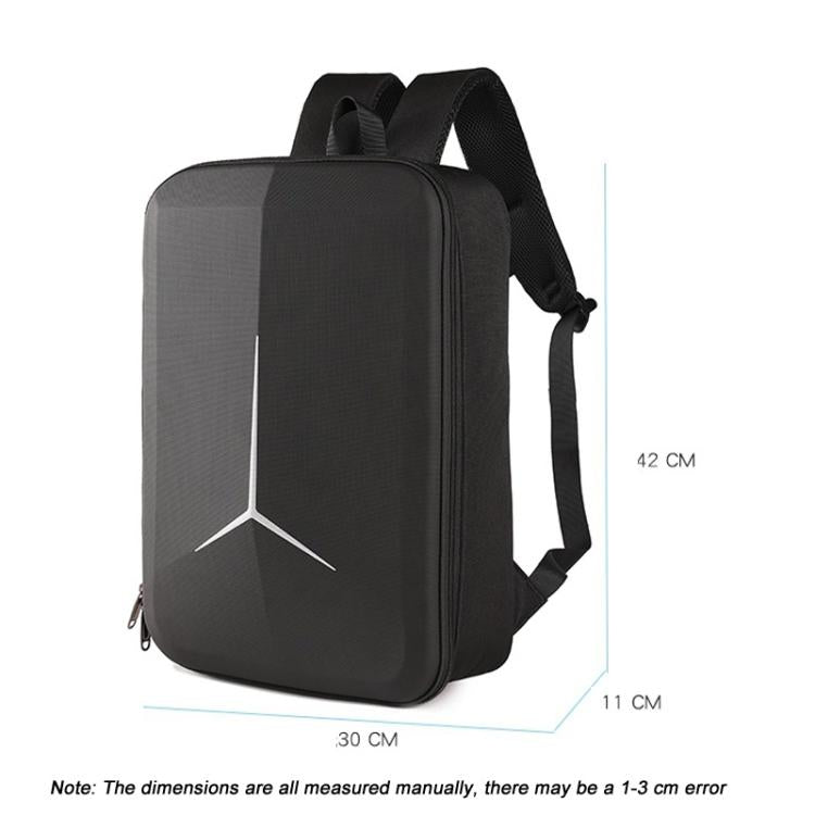 For DJI Mavic 4 Pro Creator Combo RC Pro 2 /RC 2 Backpack Storage Bag EVA Travel Case(Black) - Backpacks & Bags by buy2fix | Online Shopping UK | buy2fix