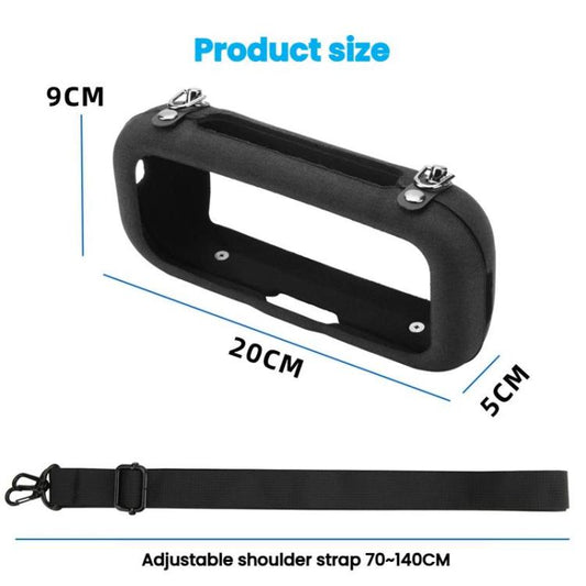 For Bose SoundLink Flex 1/2 Generation Speaker Protective Cover EVA Shoulder Strap(Black) - Protective Case by buy2fix | Online Shopping UK | buy2fix