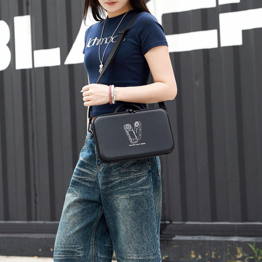 For Insta360 X5 /X4 BKANO Large Capacity Shoulder Bag Portable Handbag(Black) - Case & Bags by BKANO | Online Shopping UK | buy2fix