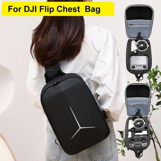 For DJI Flip RC-N3 /RC 2 Version BKANO Lightweight Shoulder Bag & Chest Pack Compact Carrying Case - Other by BKANO | Online Shopping UK | buy2fix