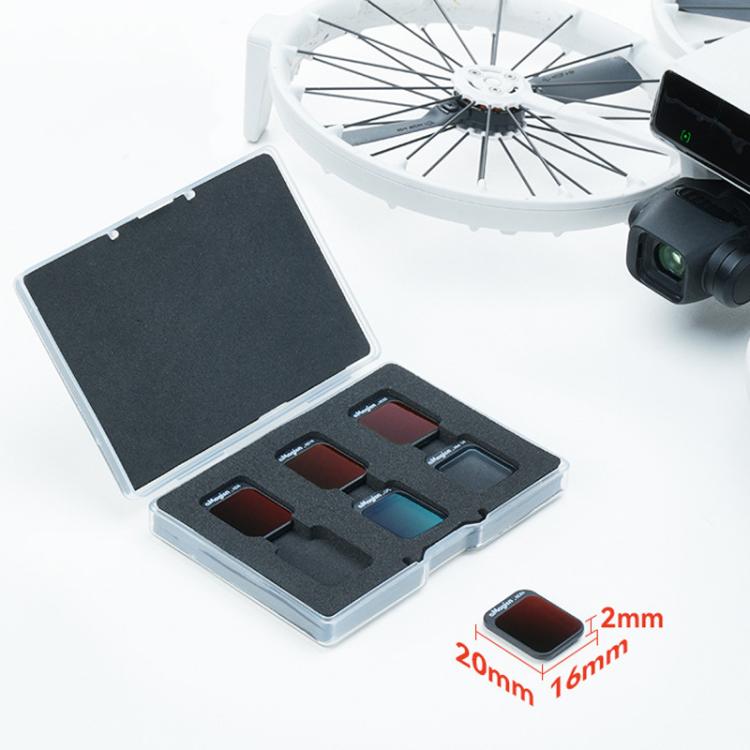 For DJI Flip aMagisn Filter Lens Accessories, Spec: ND8+ND16+ND32+ND64+CPL+1/4 Mist - Other by aMagisn | Online Shopping UK | buy2fix