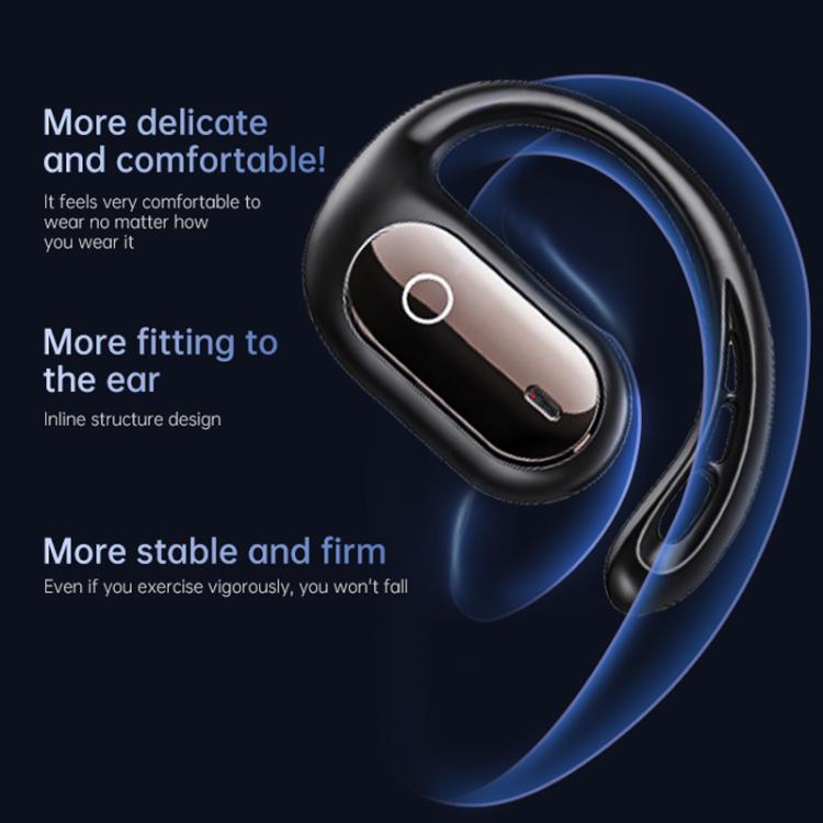 144 Languages AI Smart Translation Bluetooth Earphones With Digital Display Charging Case(White) - by buy2fix | Online Shopping UK | buy2fix