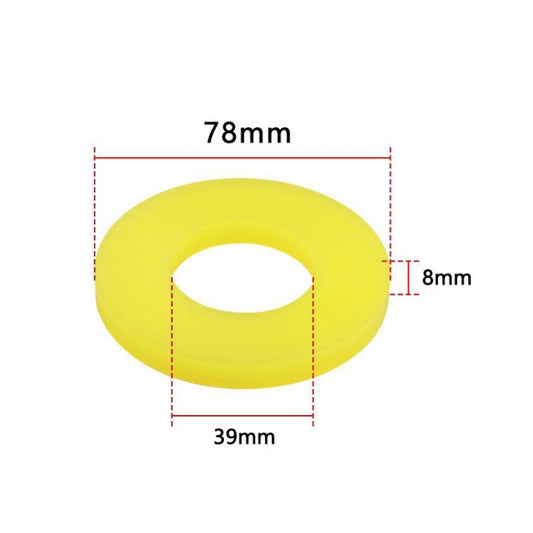 Universal Automobile Front Shock Tower Rubber(Yellow) - Power Cushion by buy2fix | Online Shopping UK | buy2fix
