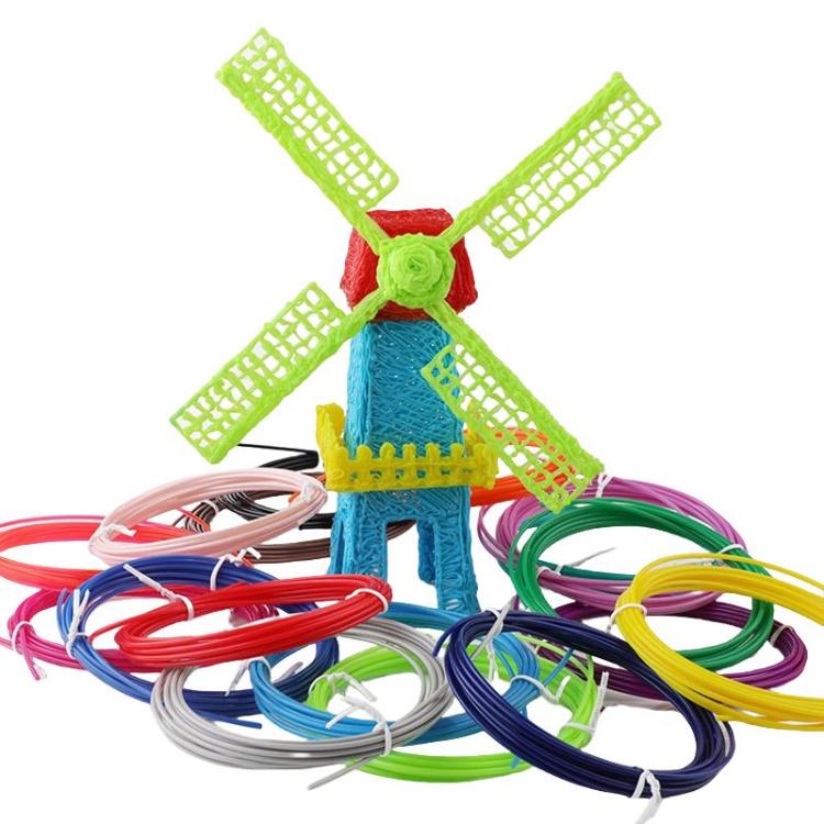 75m 15 Colors x 5m PLA 3D Printer Filament 1.75mm Multicolor Filament Bundle for 3D Pen & Crafting - Consumables by buy2fix | Online Shopping UK | buy2fix