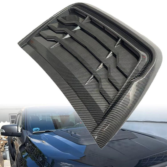Car Hood Air Intake Cover Deflector For Ford Ranger Raptor 2015-2022, Color: Carbon Pattern - Decorative Sticker by buy2fix | Online Shopping UK | buy2fix
