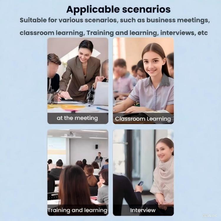 High-Definition Noise Reduction Control Ultra-Long Standby Conference Recorder, Size: 8GB(Royal Blue) - Recording Pen by buy2fix | Online Shopping UK | buy2fix