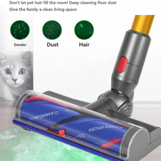 For Dyson V7/V8/V10/V11/V15 High Torque Direct-Drive Cleaner Head with Green Laser Dust Detection - For Dyson Accessories by buy2fix | Online Shopping UK | buy2fix