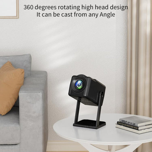 K300 Home 1080P Wireless Projector Mini 4K HD Smart Projector UK Plug(White) - Mini Projector by buy2fix | Online Shopping UK | buy2fix