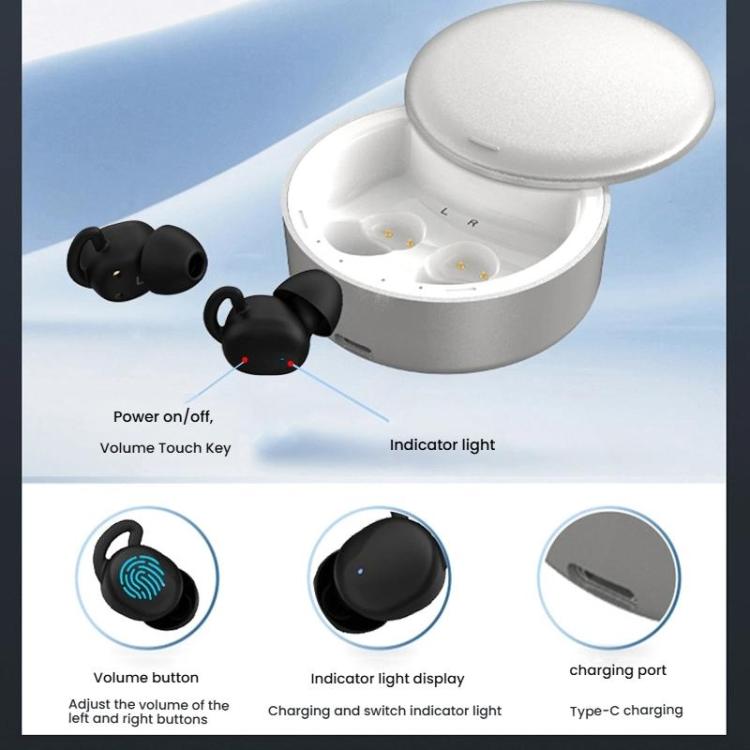 APP Smart Self-Fitting 32-Channel In-Ear Hearing Amplifier for Seniors with Charging Case Noise Reduction & Comfort Fit - Hearing Aids by buy2fix | Online Shopping UK | buy2fix