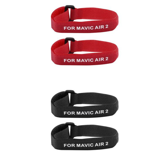 For DJI MAVIC AIR 2 BRDRC Drone Propeller Straps(Red+Black) - Other by BRDRC | Online Shopping UK | buy2fix