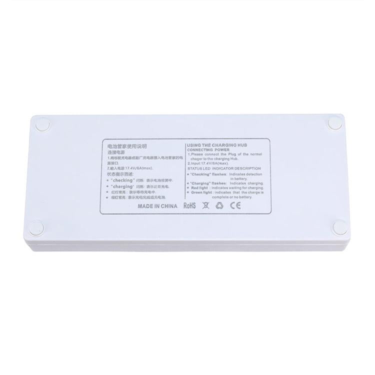For DJI Phantom 4 Series YX 3-Slot Battery Charging Hub with LED Display - by YX | Online Shopping UK | buy2fix