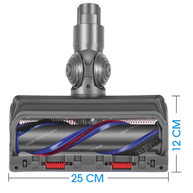 100W High-Torque Brush Head For Dyson V7/V8/V10/V11/V15 Vacuum Cleaner Adjustable Suction Power - For Dyson Accessories by buy2fix | Online Shopping UK | buy2fix