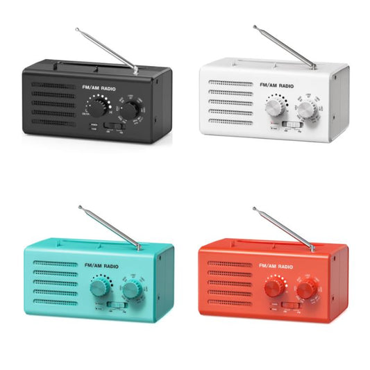 Dual-band FM/AM External Power Socket Radio Player, Specifications: For EU(Green) - Radio Player by buy2fix | Online Shopping UK | buy2fix