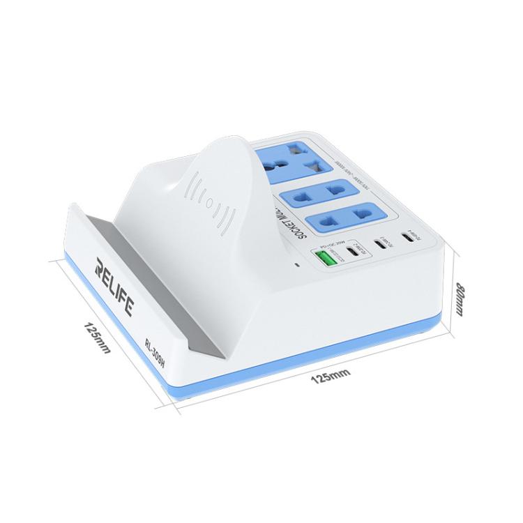 RELIFE RL-309H 72W Smart Wireless Faet Charging Socket US Plug - Extension Socket by RELIFE | Online Shopping UK | buy2fix