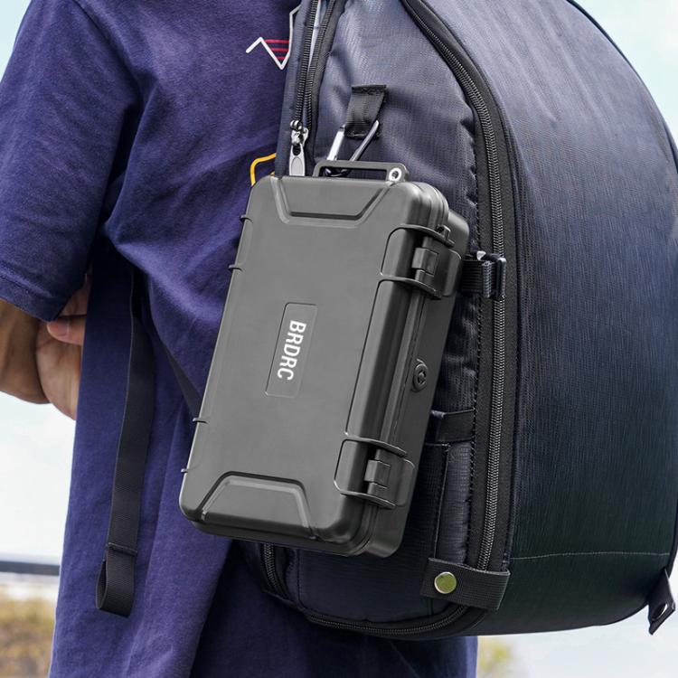 For DJI OSMO 360 BRDRC Panoramic Cameras Waterproof Portable Suitcase(Black) - Case & Bags by BRDRC | Online Shopping UK | buy2fix