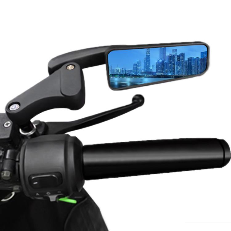 Universal Motorcycle Reverse Assist Reflective Rearview Mirror(Blue Glass) - Side Mirrors by buy2fix | Online Shopping UK | buy2fix