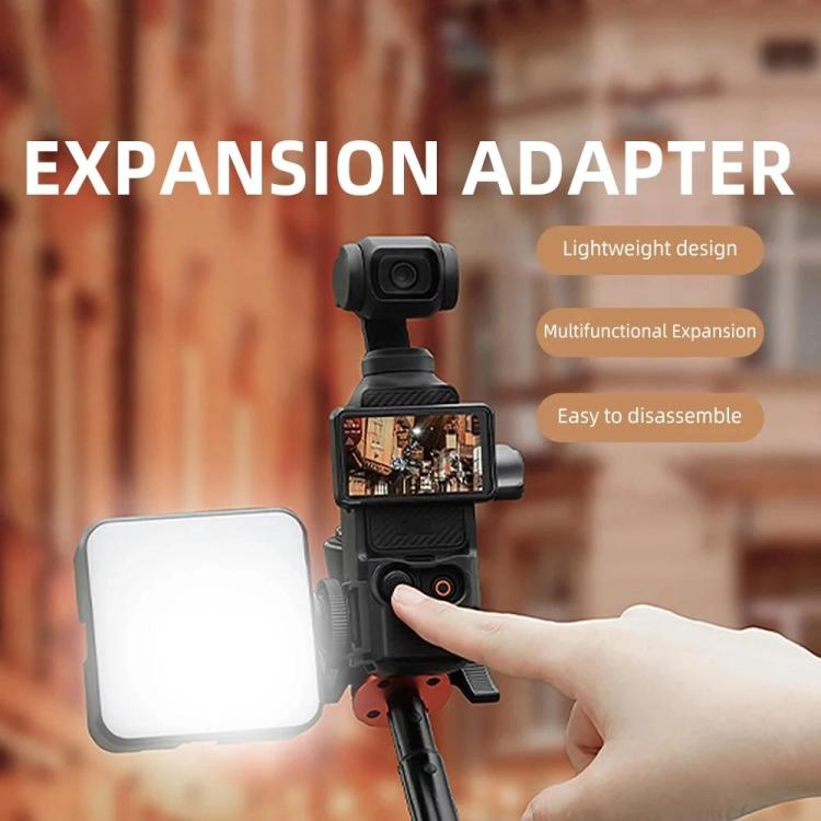 For DJI Osmo Pocket 3 Flymile Multi-Purpose Adapter Frame Expandable Mount(Black) - Mount & Holder by Flymile | Online Shopping UK | buy2fix