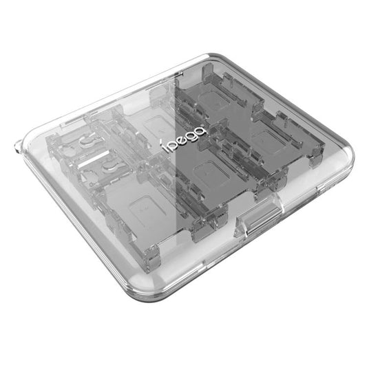 ipega Crystal Game Card Case For Nintendo Switch 2/Switch with 12 Game Card Slots Secure Locking Design - Cases by ipega | Online Shopping UK | buy2fix