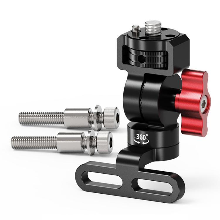 1/4 Front Rear Adjustment Bicycle Stem Camera Mount Cycling Front Light Bracket For Shooting - Holder by buy2fix | Online Shopping UK | buy2fix