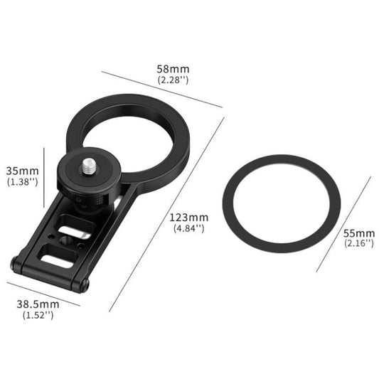 1/4 Screw Hole Disc Multifunctional Magnetic Base Bracket Expansion - Holder by buy2fix | Online Shopping UK | buy2fix