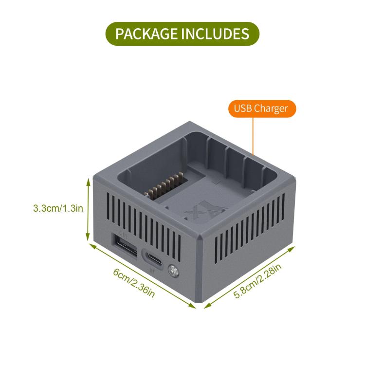 For DJI Mavic 4 Pro Drone YX Fast Charger Charging Station Battery Health Management(Gray) - Charger by YX | Online Shopping UK | buy2fix