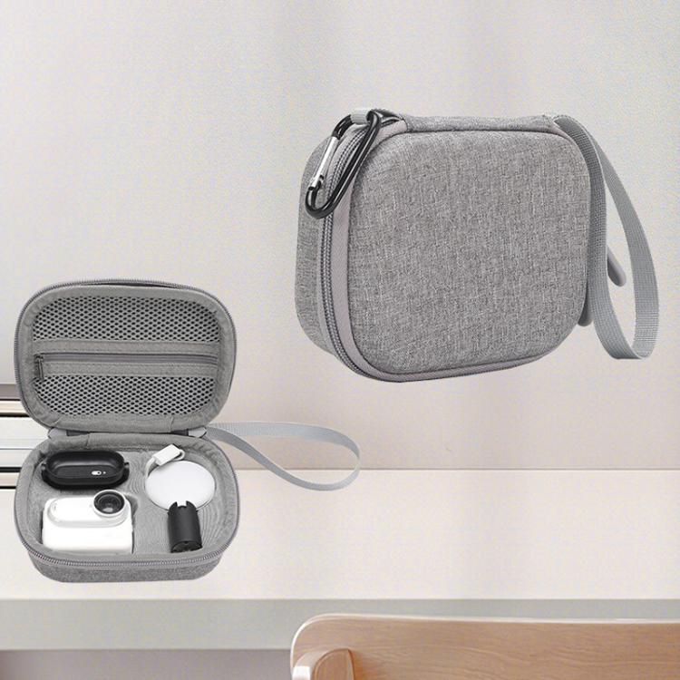 For Insta360 GO 3 / 3S Standard Edition BKano GO-002 Storage Bag Handheld Portable Pouch(Grey) - Case & Bags by BKano | Online Shopping UK | buy2fix