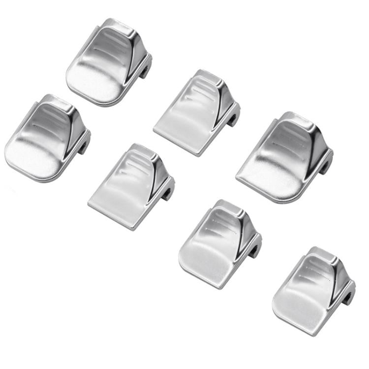 For Tesla Model Y Juniper Window Lift Button Sticker(Silver) - Car Interior Mouldings by buy2fix | Online Shopping UK | buy2fix