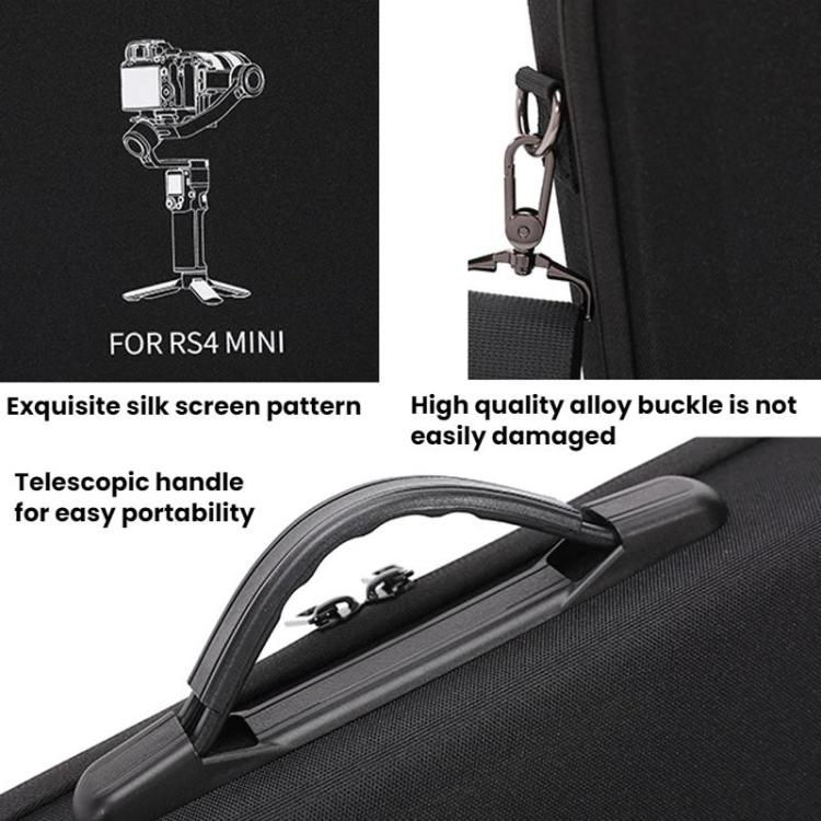 For DJI RS 4 Mini BKano Shoulder Handheld Storage Bag(Black) - by BKano | Online Shopping UK | buy2fix