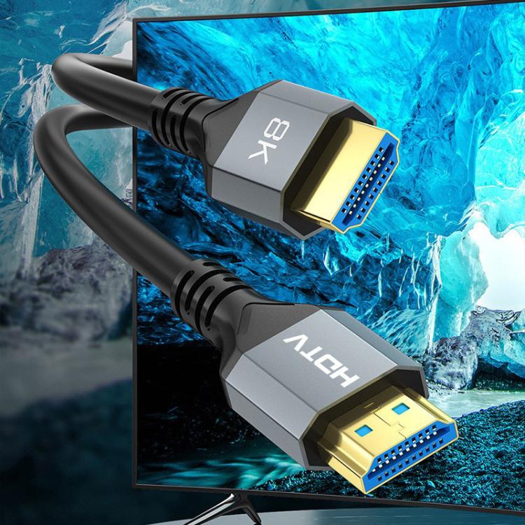 3m HDMI 2.1 Male To Male 8K HD Cable Computer Laptop Monitor TV Connection Cable - Cable by buy2fix | Online Shopping UK | buy2fix