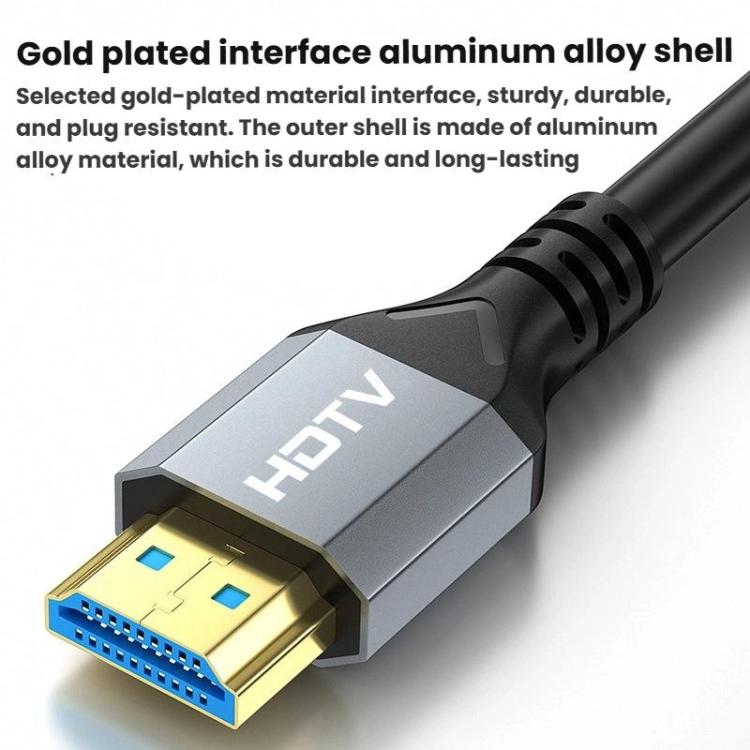 3m HDMI 2.1 Male To Male 8K HD Cable Computer Laptop Monitor TV Connection Cable - Cable by buy2fix | Online Shopping UK | buy2fix