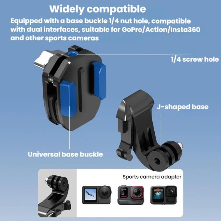 Flymile FLY045 Sports Camera Motorcycle Windshield Mounting Clamp - Mount & Holder by Flymile | Online Shopping UK | buy2fix