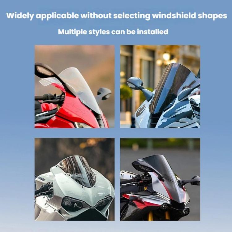 Flymile FLY045 Sports Camera Motorcycle Windshield Mounting Clamp - Mount & Holder by Flymile | Online Shopping UK | buy2fix