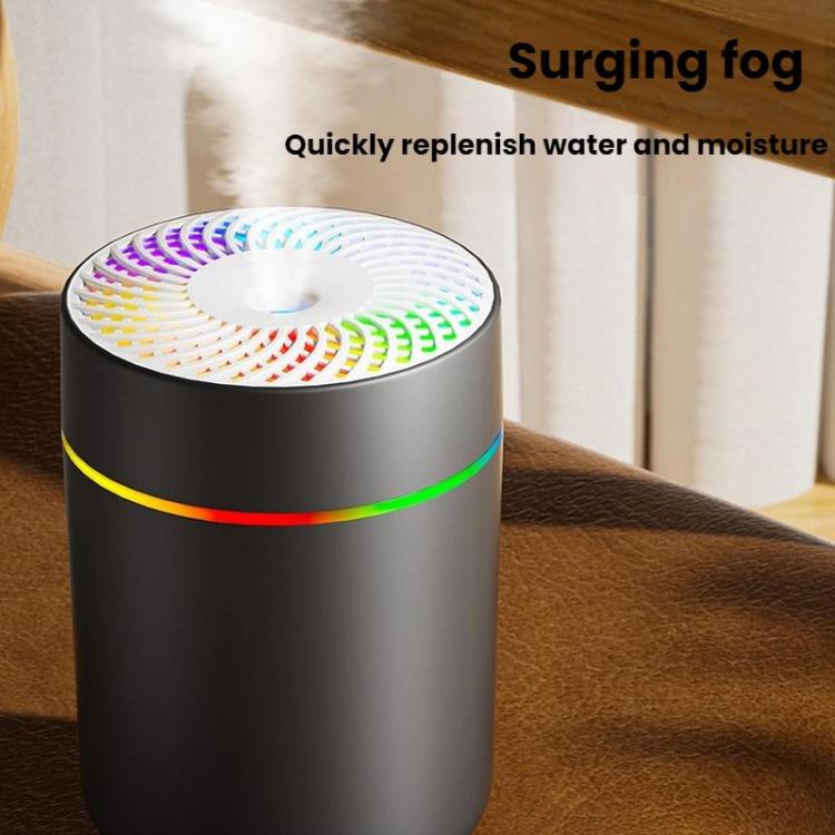 WT31 Car Ambient Light Humidifier USB Household Silent Air Atomizer(Black) - Air Purifier by buy2fix | Online Shopping UK | buy2fix