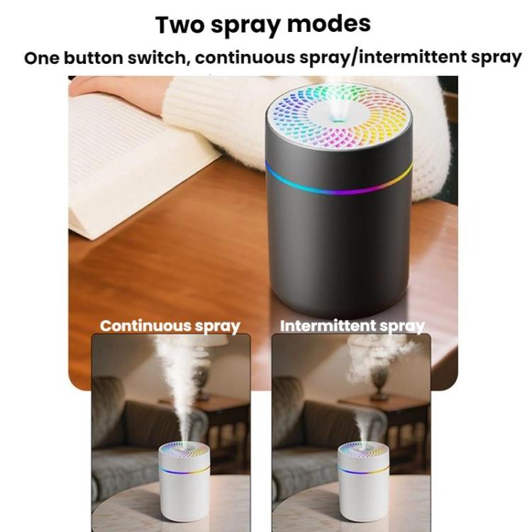 WT31 Car Ambient Light Humidifier USB Household Silent Air Atomizer(Black) - Air Purifier by buy2fix | Online Shopping UK | buy2fix