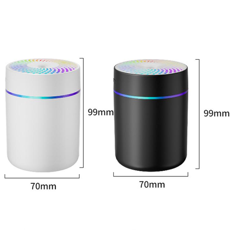 WT31 Car Ambient Light Humidifier USB Household Silent Air Atomizer(Black) - Air Purifier by buy2fix | Online Shopping UK | buy2fix