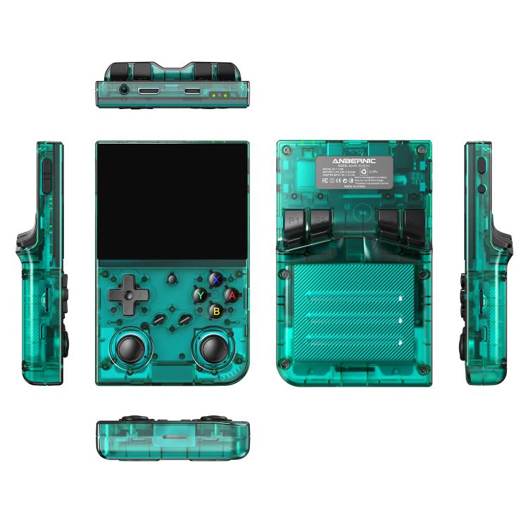 ANBERNIC RG 35XXPro Retro Handheld Console 3.5-Inch Screen Linux 64-Bit Pocket Gaming Device 64G+128G(White) - Pocket Console by ANBERNIC | Online Shopping UK | buy2fix