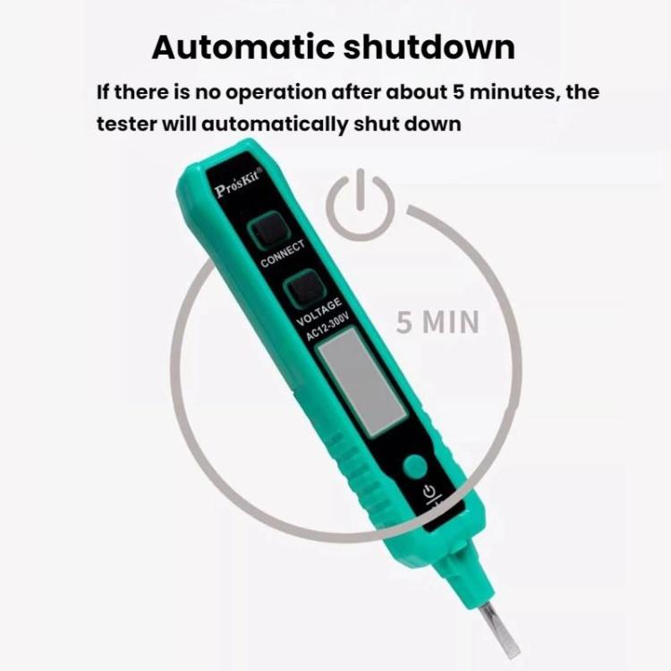 ProsKit NT-320-C Multifunctional Electrical Tester Pen Wire Break Detection Digital Display Induction Test Pen - Current & Voltage Tester by ProsKit | Online Shopping UK | buy2fix
