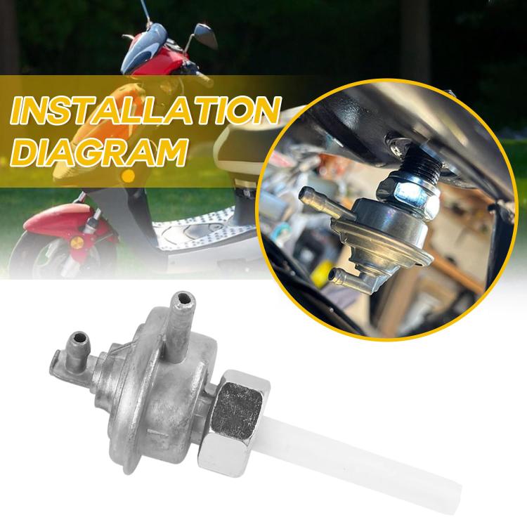 Fuel Switch For 150cc & 125cc QMJ152/157, QMI152/157, And GY6 - Replacement Parts by buy2fix | Online Shopping UK | buy2fix