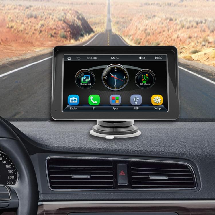 7-inch HD Touch Screen + HD 8-light Reversing Image Wireless Carplay Car MP5 Player(X5300) - Car MP3 & MP4 & MP5 by buy2fix | Online Shopping UK | buy2fix
