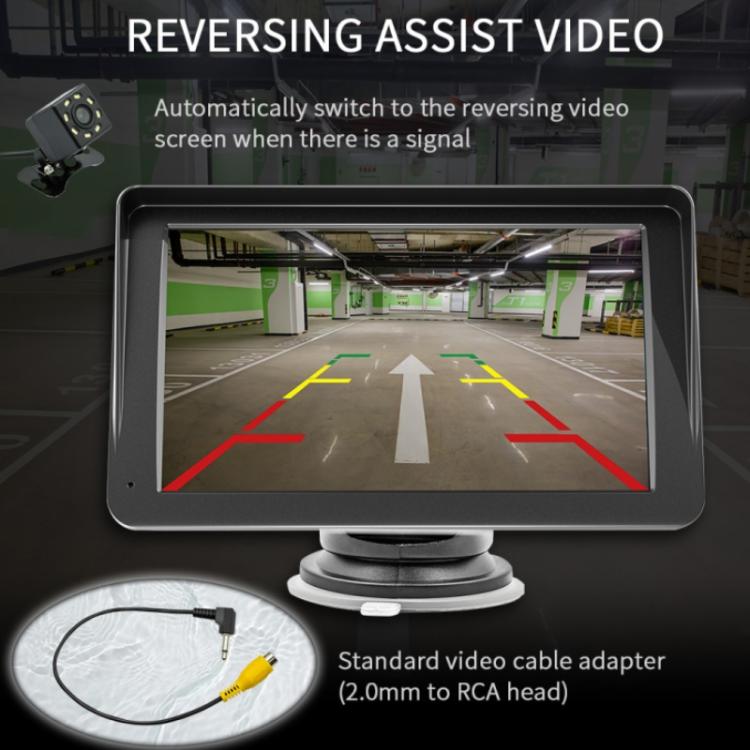 7-inch HD Touch Screen + HD 8-light Reversing Image Wireless Carplay Car MP5 Player(X5300) - Car MP3 & MP4 & MP5 by buy2fix | Online Shopping UK | buy2fix